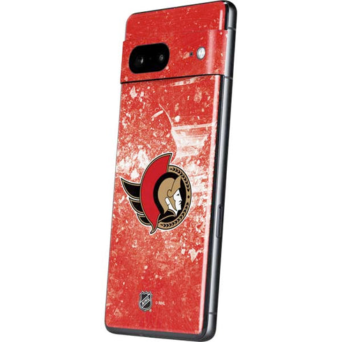 NHL Ottawa Senators Iced Pixel Skins